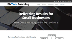 Desktop Screenshot of biztechcoaching.com